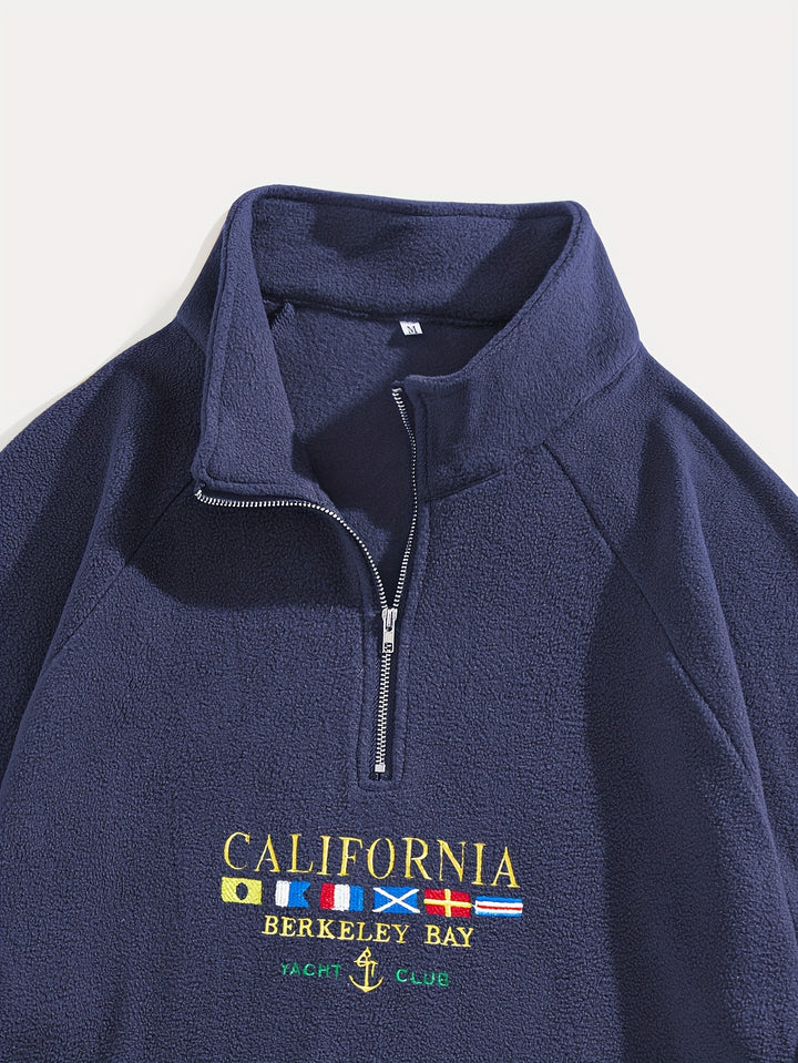 Nathan | Quarter-Zip High-Neck Sweatshirt