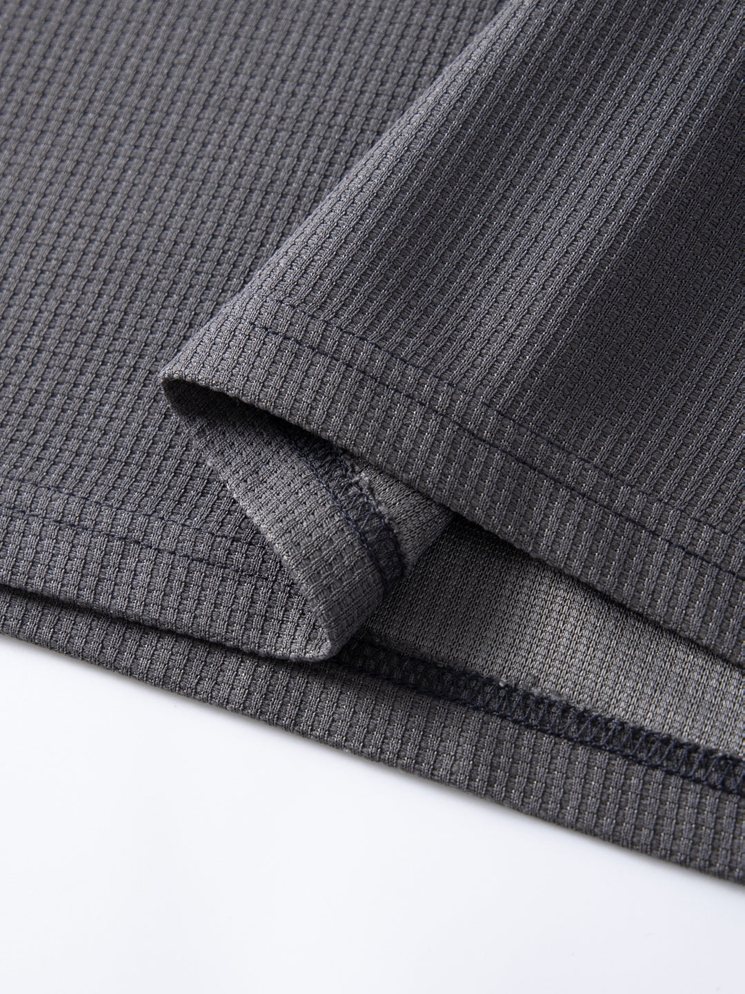 Frederick | Textured Waffle-Knit Long Sleeve Top
