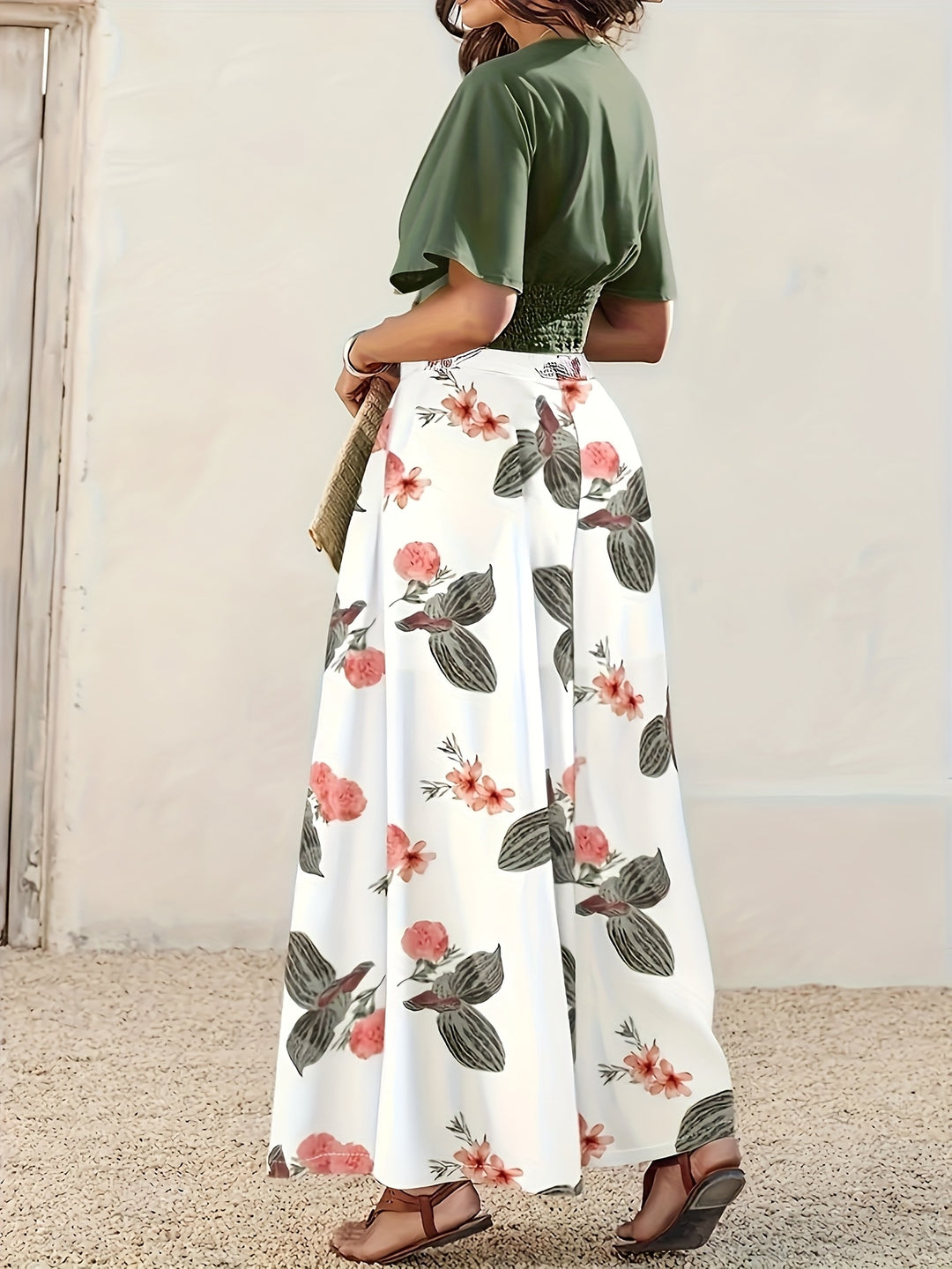 Marlena | Elegant Floral Two-Piece Set