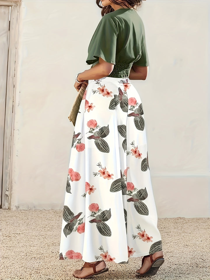 Marlena | Elegant Floral Two-Piece Set