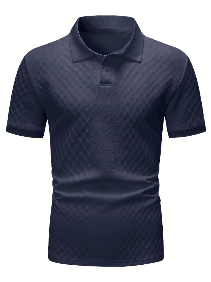 Harrington | Textured Business Polo Shirt