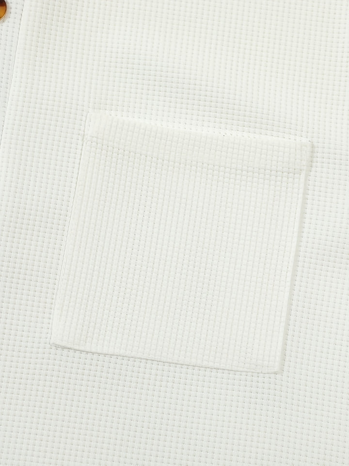 Dawson | Textured Long-Sleeve Henley Shirt