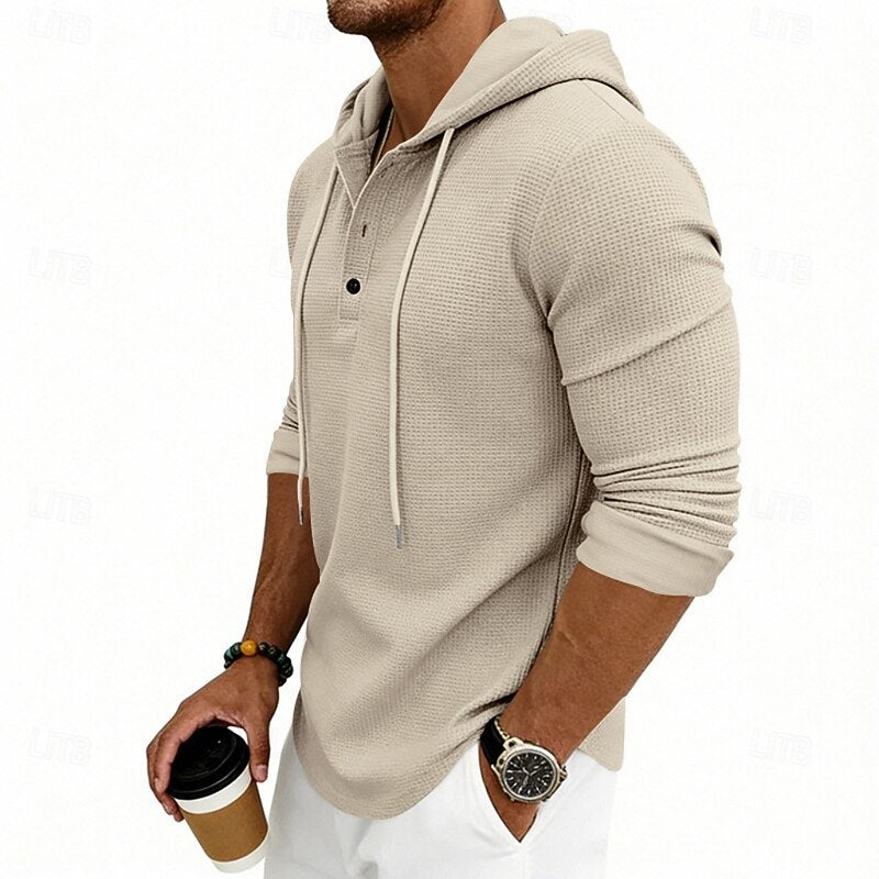 Malcolm | Relaxed Drawstring Hooded Top