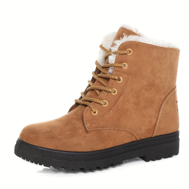 Colette | Cosy Lace-Up Ankle Boots