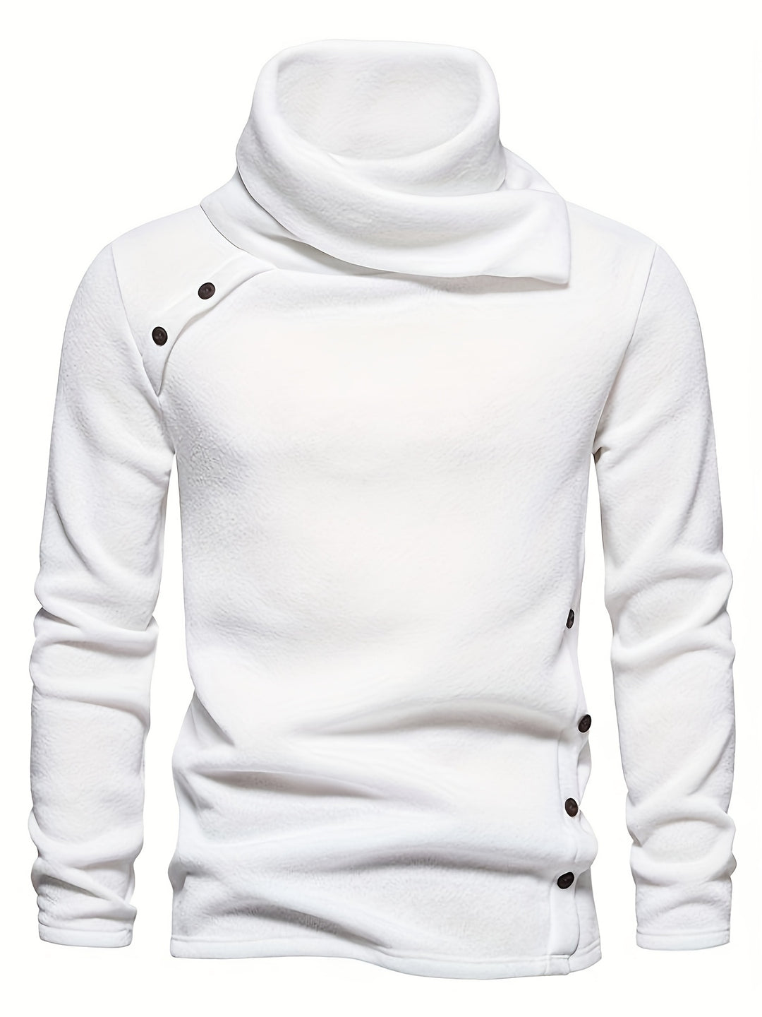 Marcus | Slouch-Neck Button Sweater
