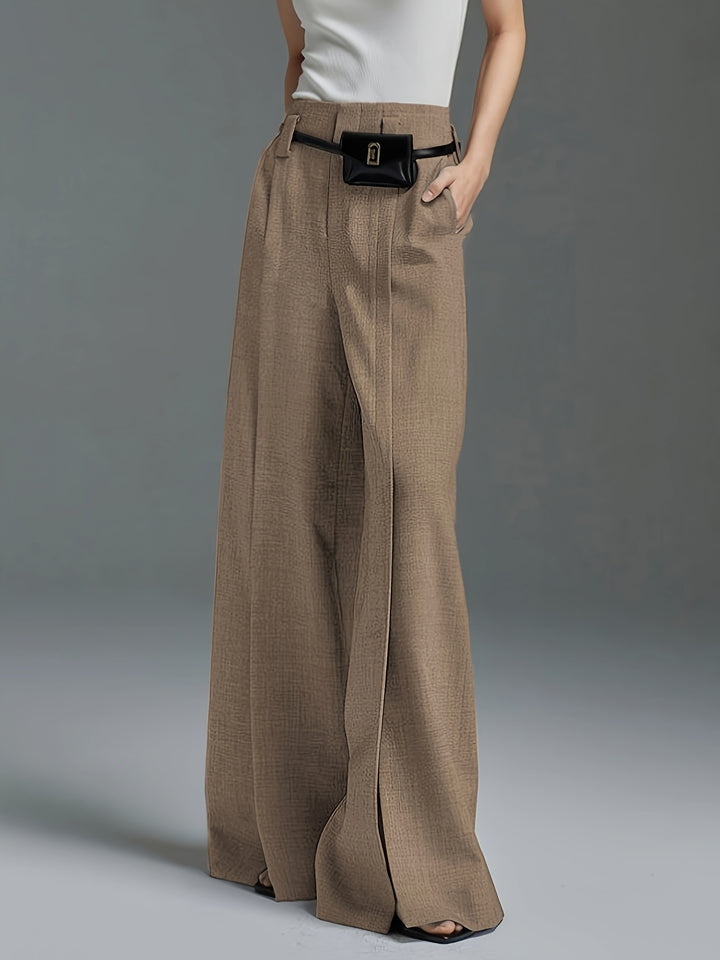 Whitney | Wide-Leg Tailored Trousers