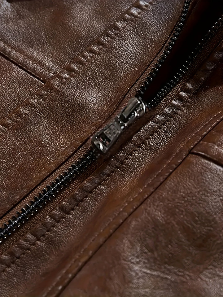 Roman | Hooded Moto Jacket