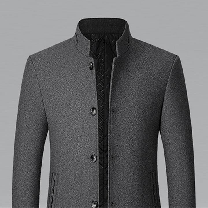 Everard | Tailored Stand-Collar Coat