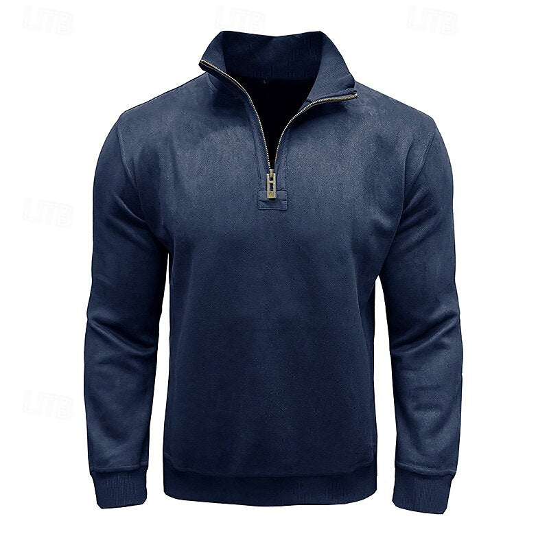 Holden | Refined Quarter-Zip Sweatshirt