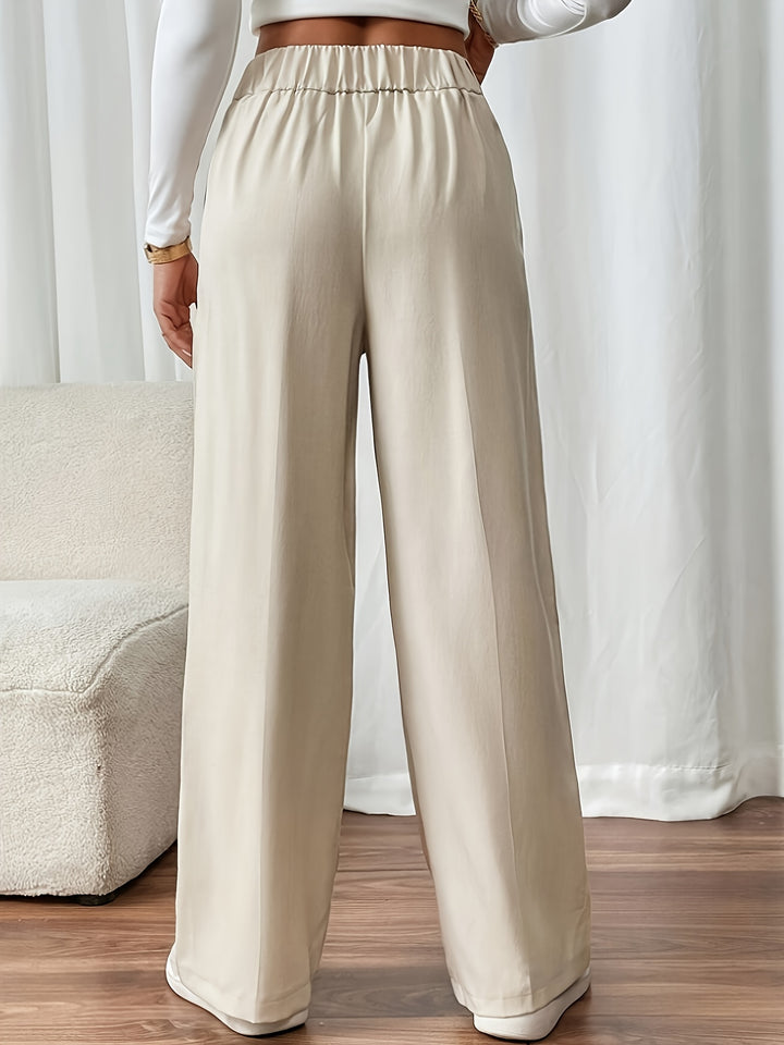 Diane | High-Waisted Wide-Leg Trousers