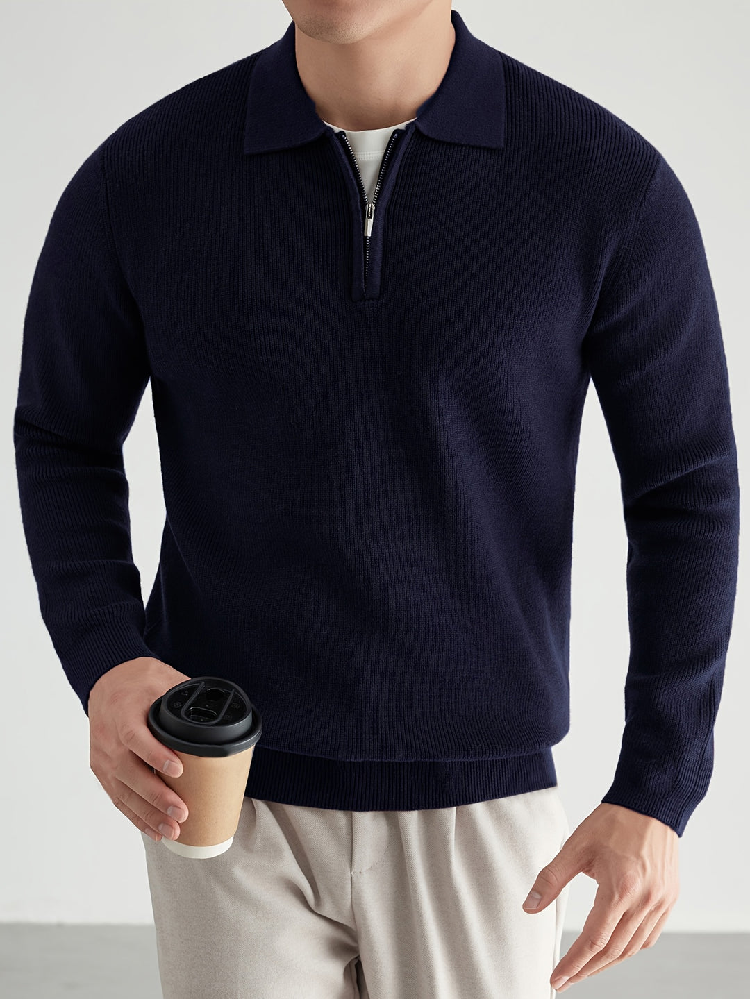 Douglas | Quarter-Zip Polo Jumper