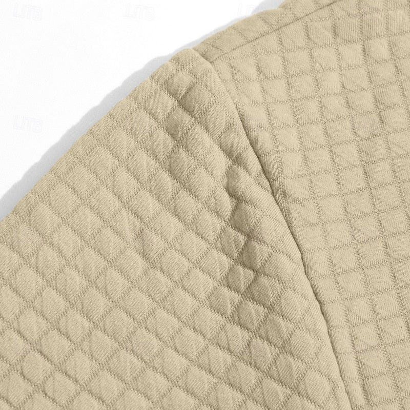 Merrick | Textured Hooded Pullover Hoodie