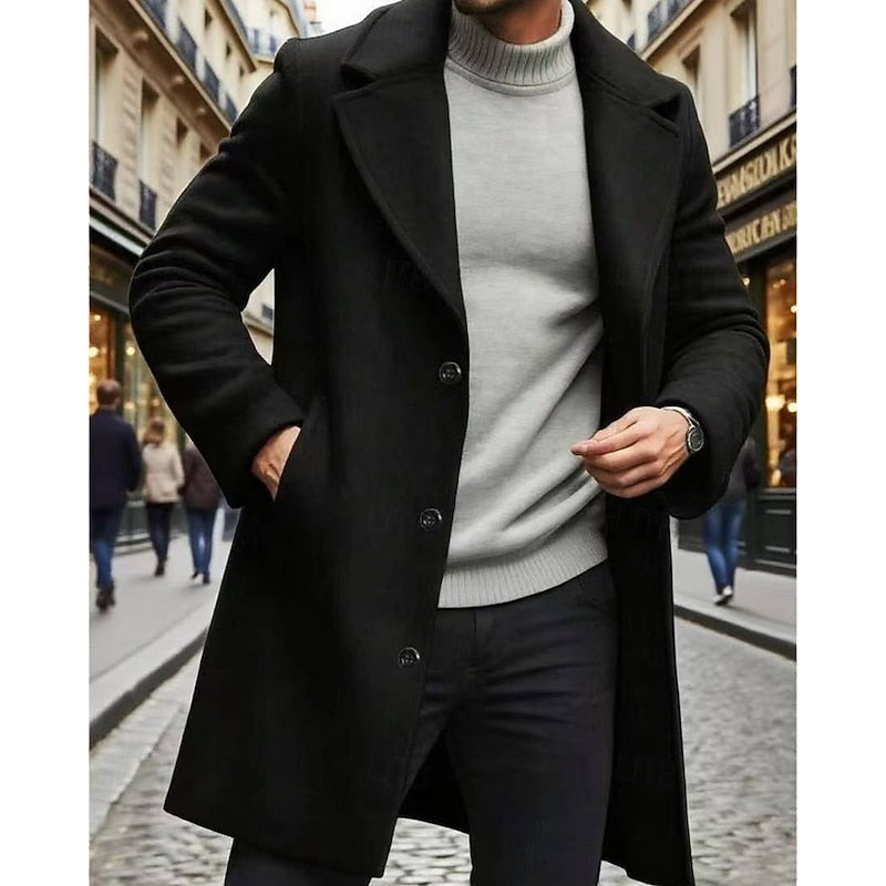 Chester | Refined Long Overcoat