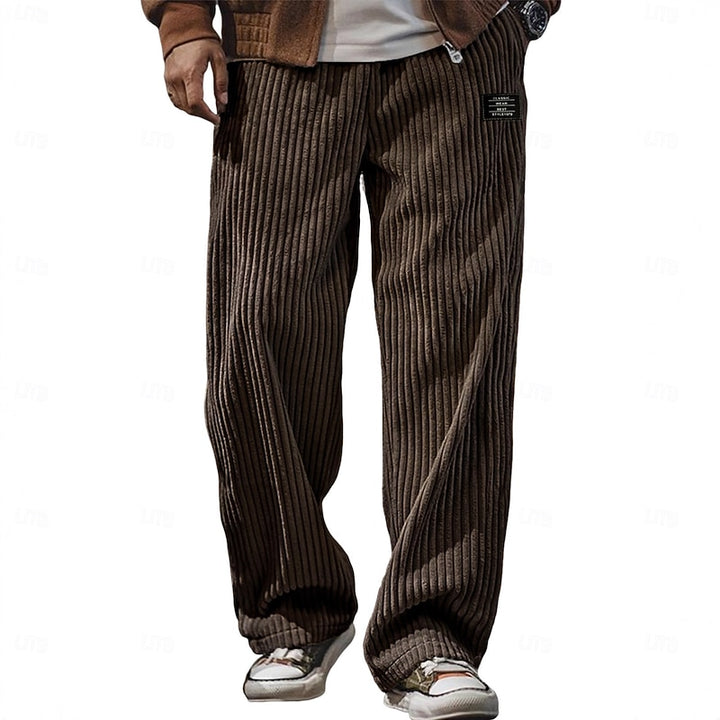 Fraser | Relaxed Ribbed Trousers