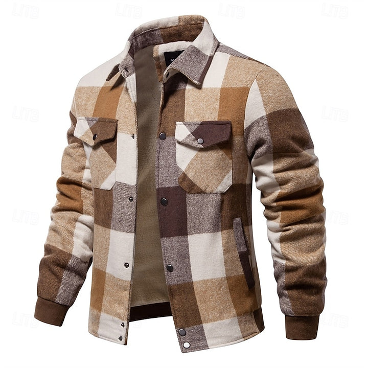 Prescott | Rugged Check Shirt Jacket