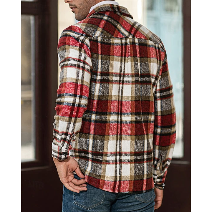 Calvin | Rugged Checked Shirt Jacket
