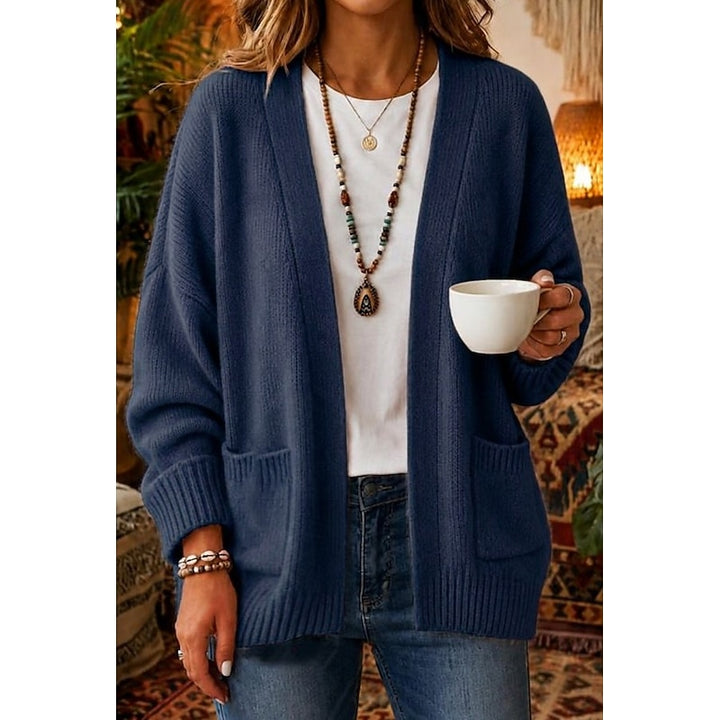 Edith | Relaxed Open-Front Cardigan