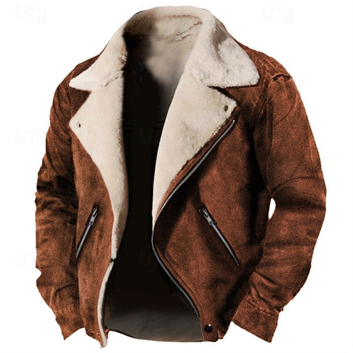 Edmund | Rugged Fur-Collar Winter Jacket
