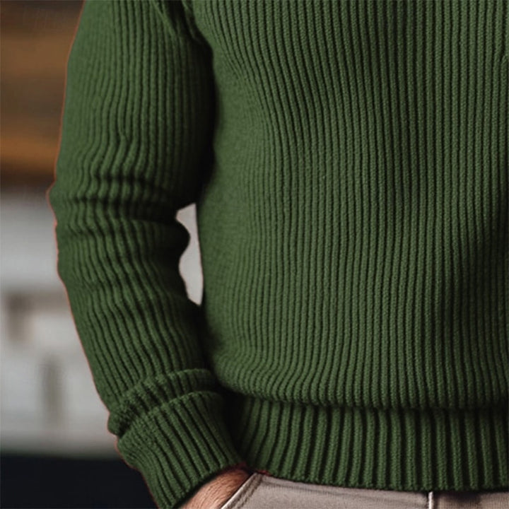 Dean | Ribbed Turtleneck Jumper