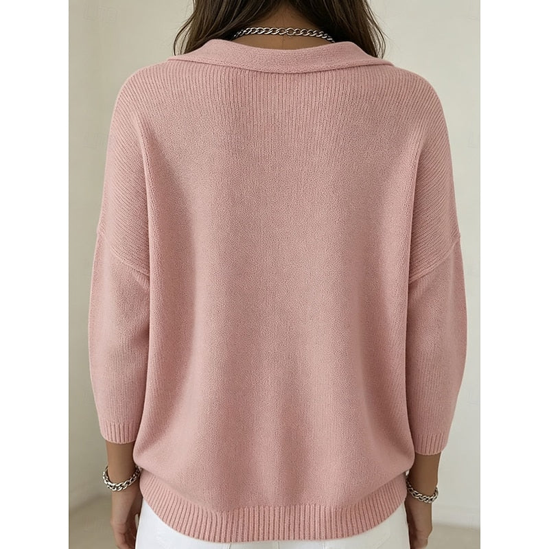Ottilie | Draped Cowl-Neck Jumper