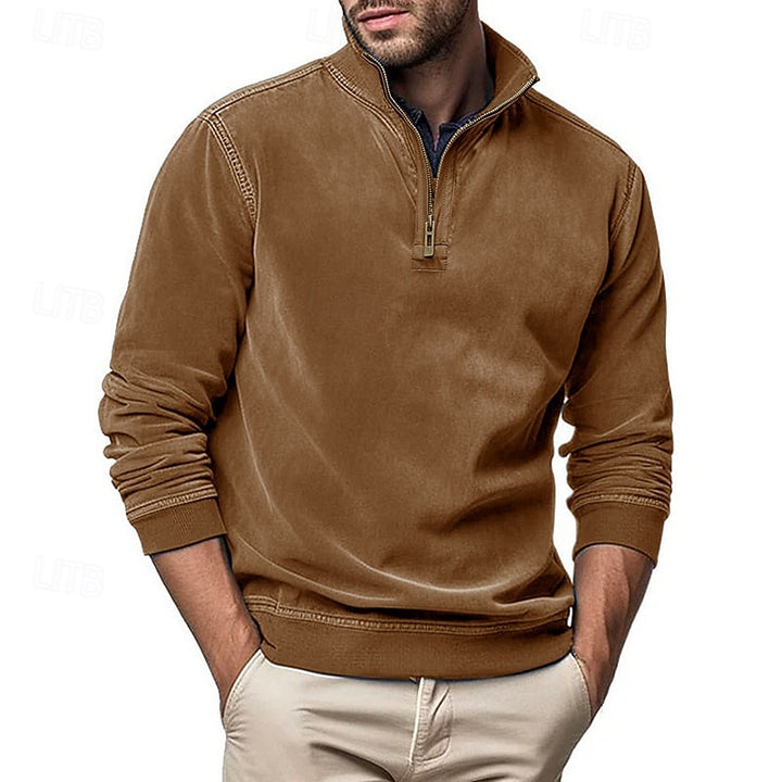 Holden | Refined Quarter-Zip Sweatshirt