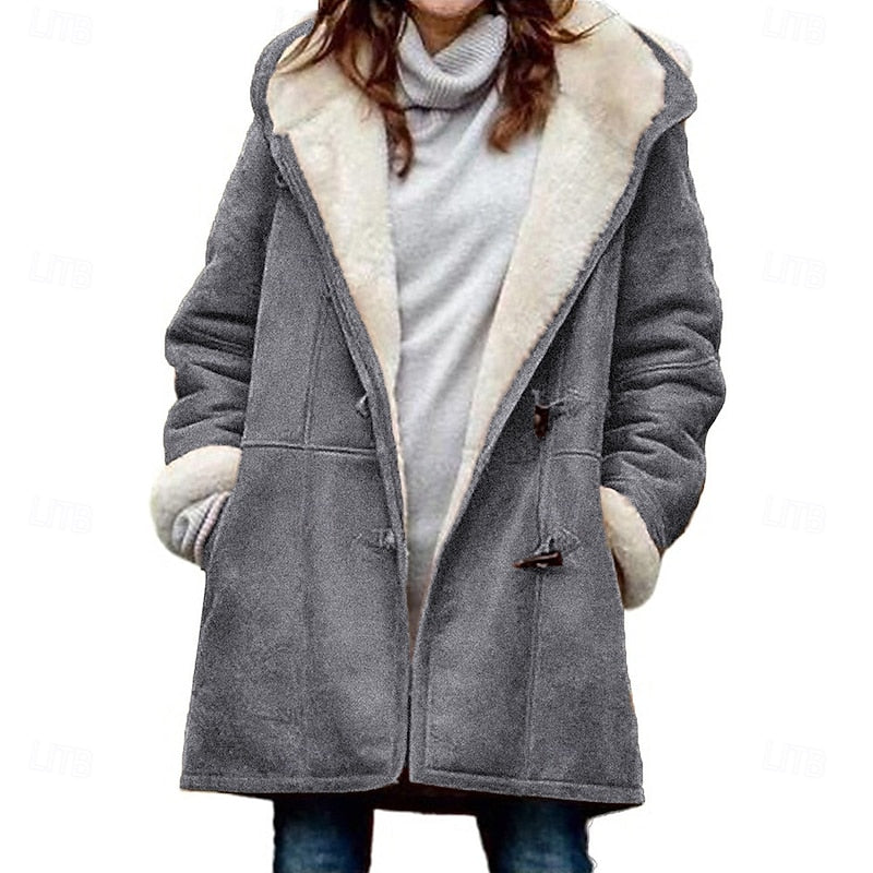 Madeline | Hooded Toggle Coat