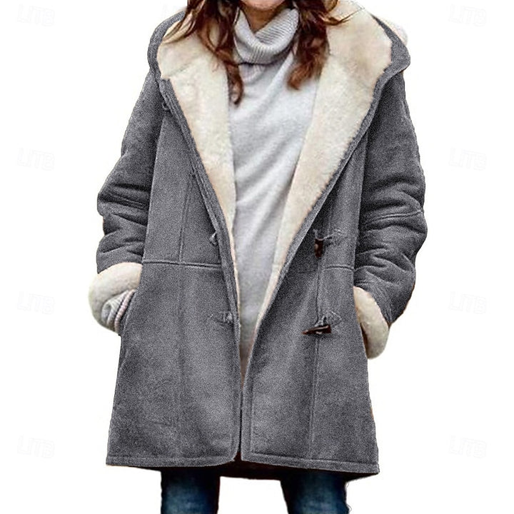 Madeline | Hooded Toggle Coat
