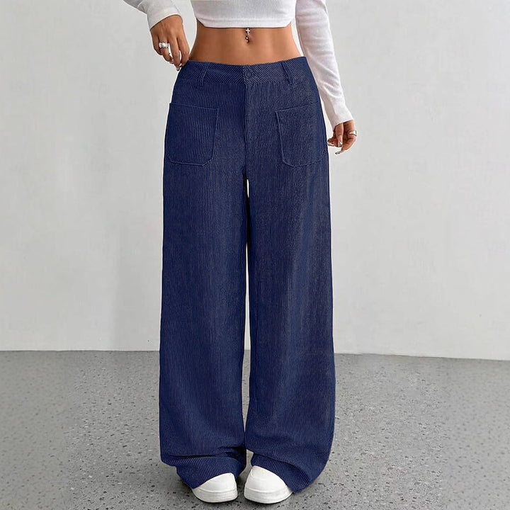 Lorraine | Wide-Leg High-Waist Trousers