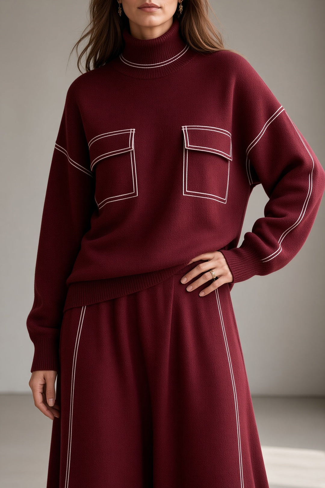 Evangeline | Refined Knit Two-Piece Set