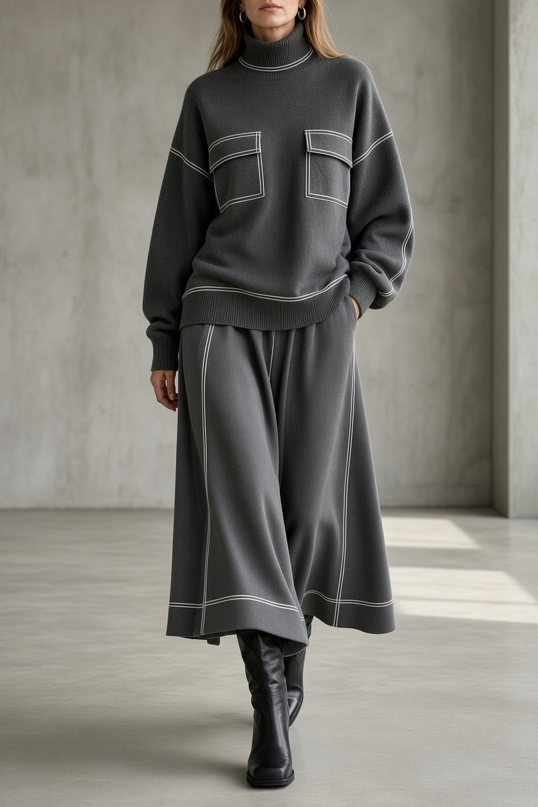 Evangeline | Refined Knit Two-Piece Set