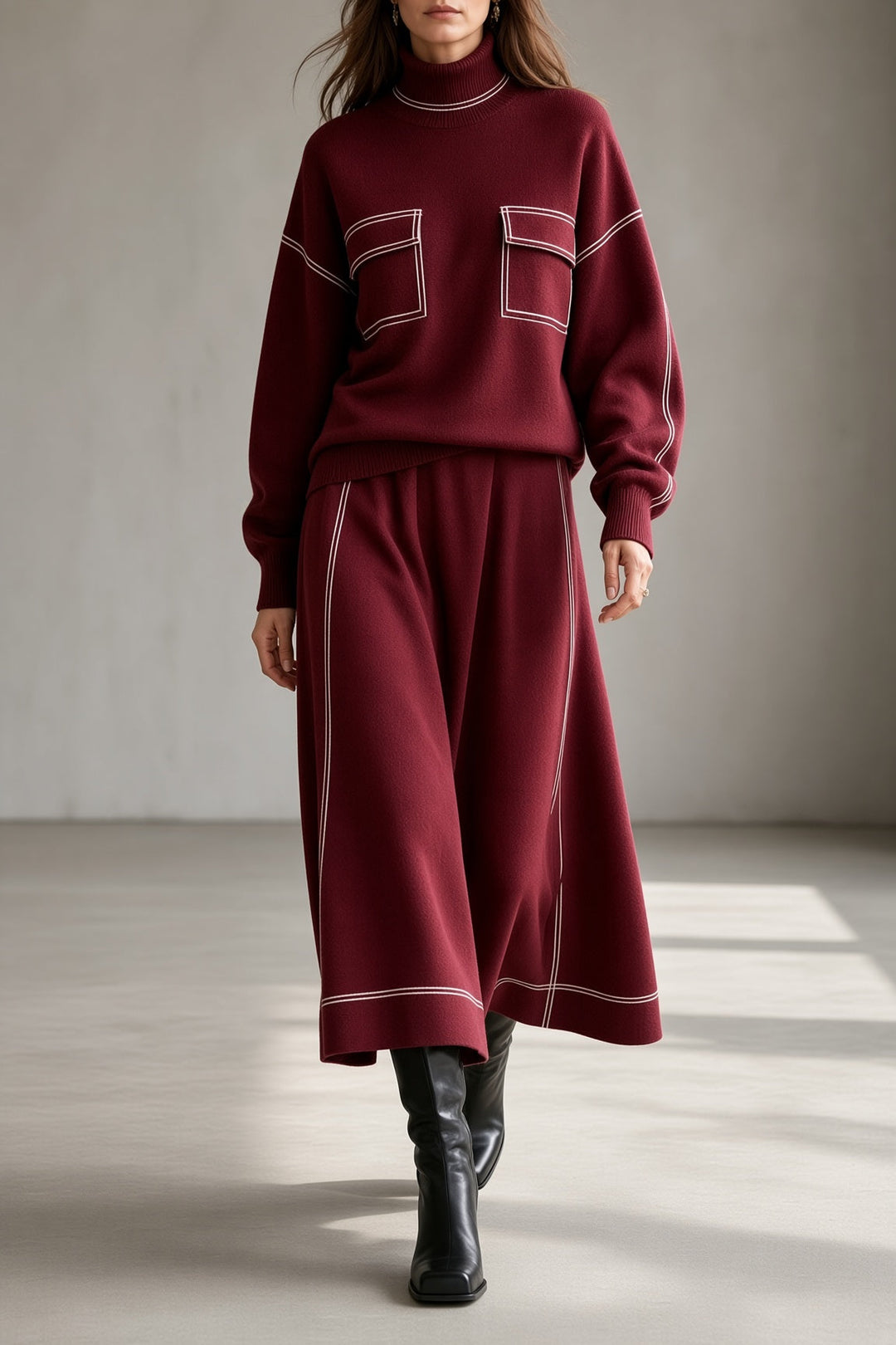 Evangeline | Refined Knit Two-Piece Set