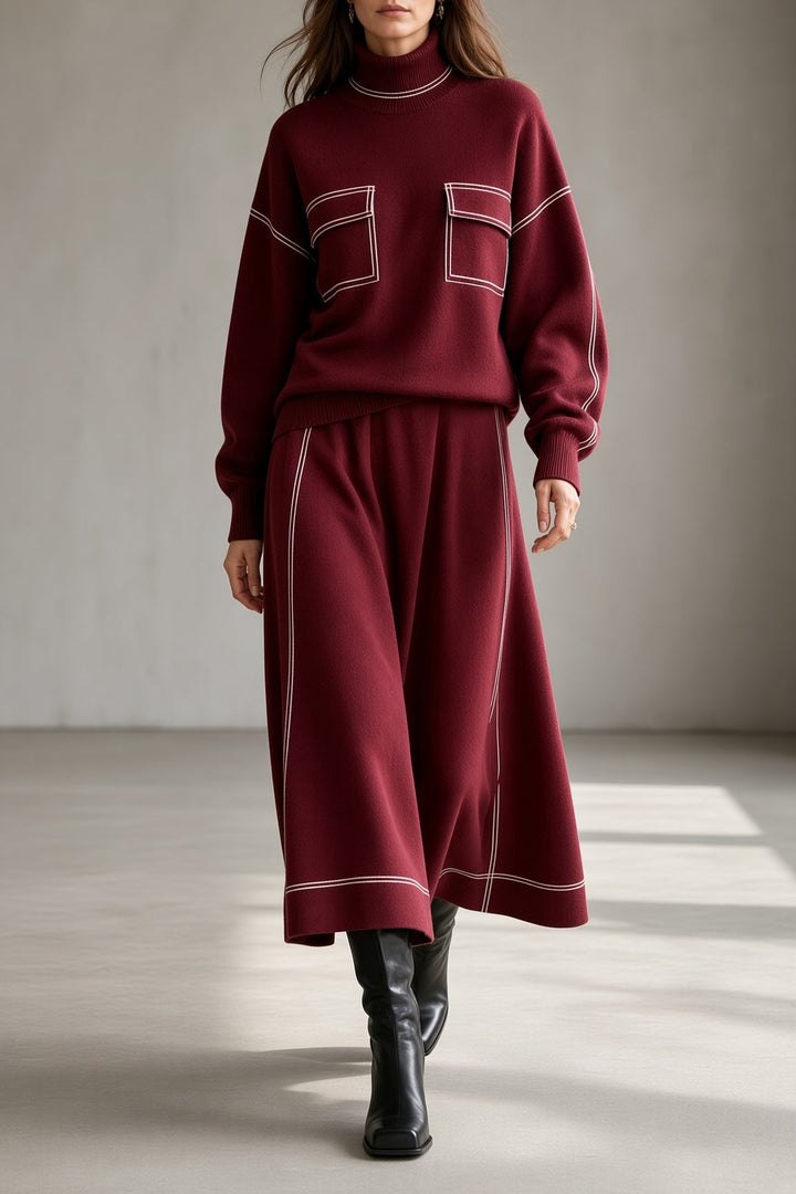 Evangeline | Refined Knit Two-Piece Set