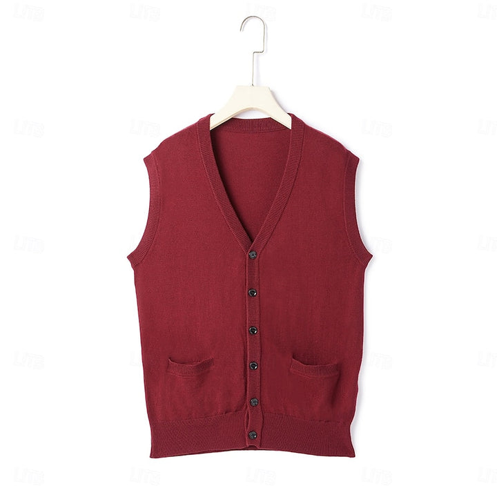Coleman | Refined V-Neck Sweater Vest