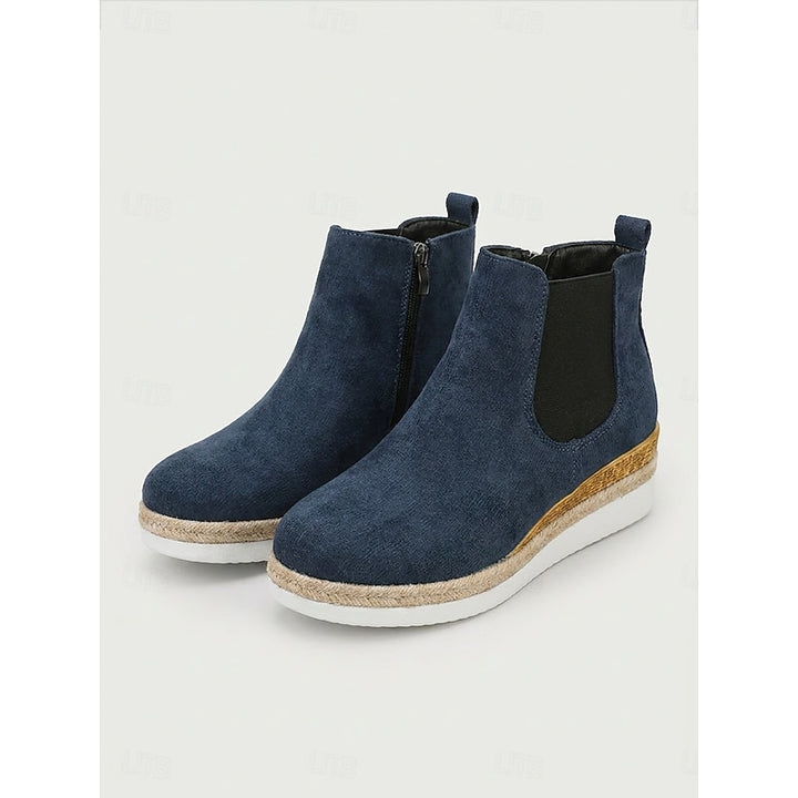 Ottilie | Wedge Chelsea Ankle Boots