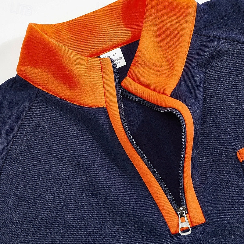 Jasper | Quarter-Zip Stand-Collar Pullover