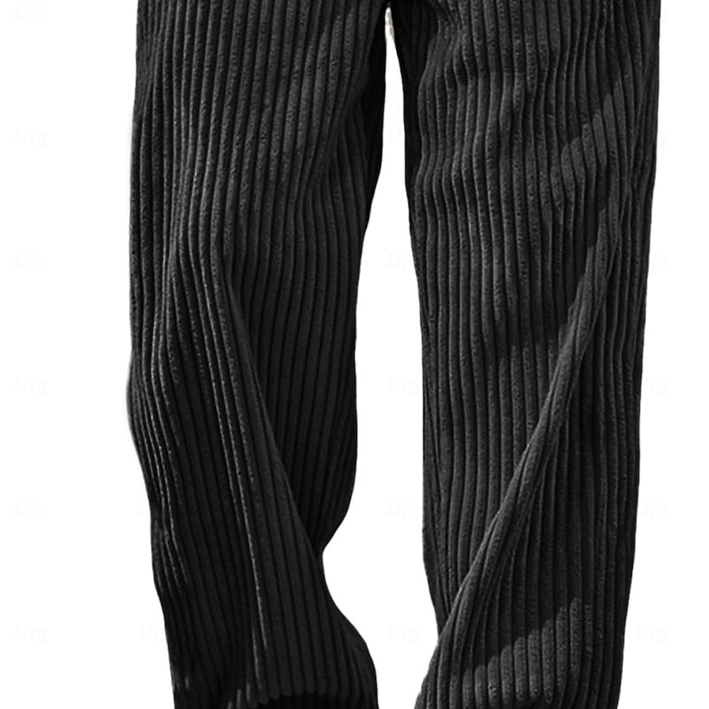 Fraser | Relaxed Ribbed Trousers