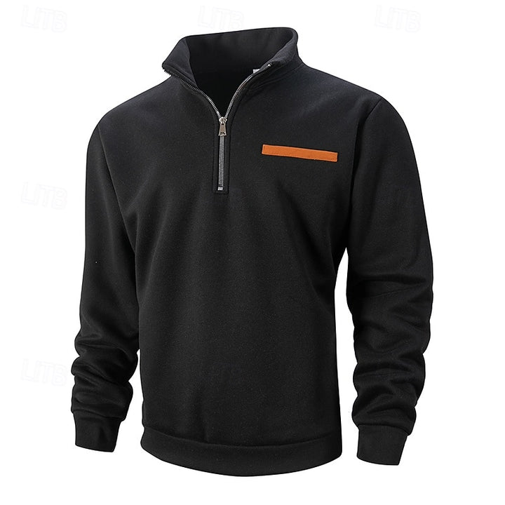 Emerson | Quarter-Zip Standing Collar Pullover