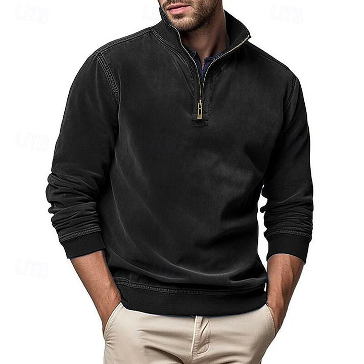 Holden | Refined Quarter-Zip Sweatshirt