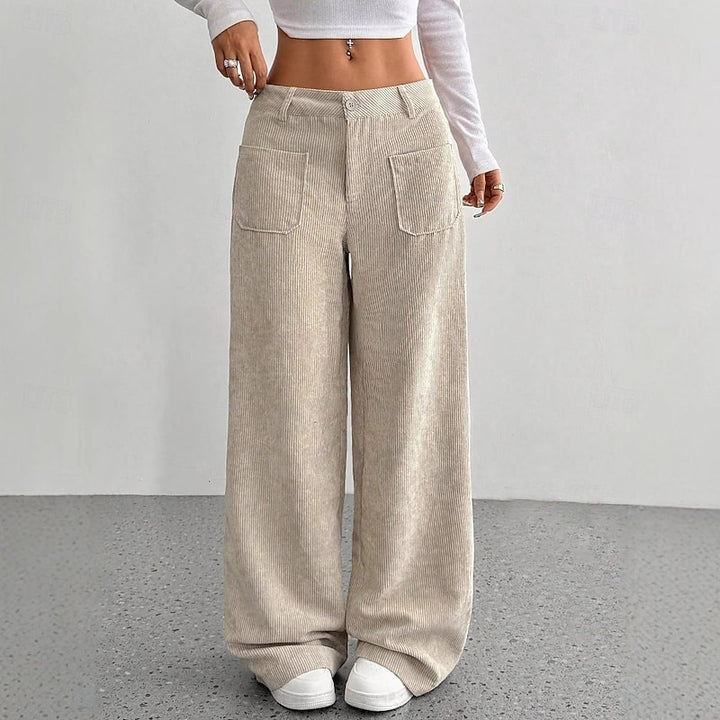 Lorraine | Wide-Leg High-Waist Trousers