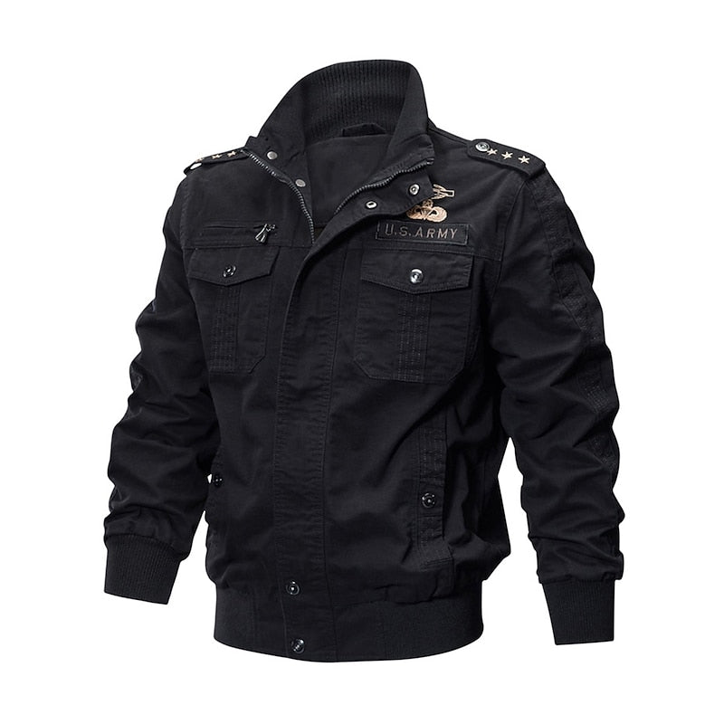 Franklin | Military-Style Bomber Jacket