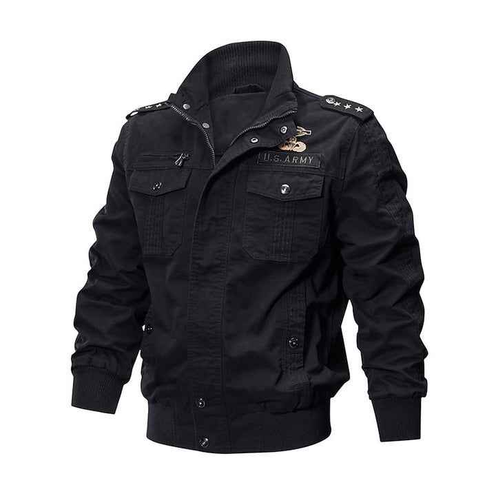 Franklin | Military-Style Bomber Jacket