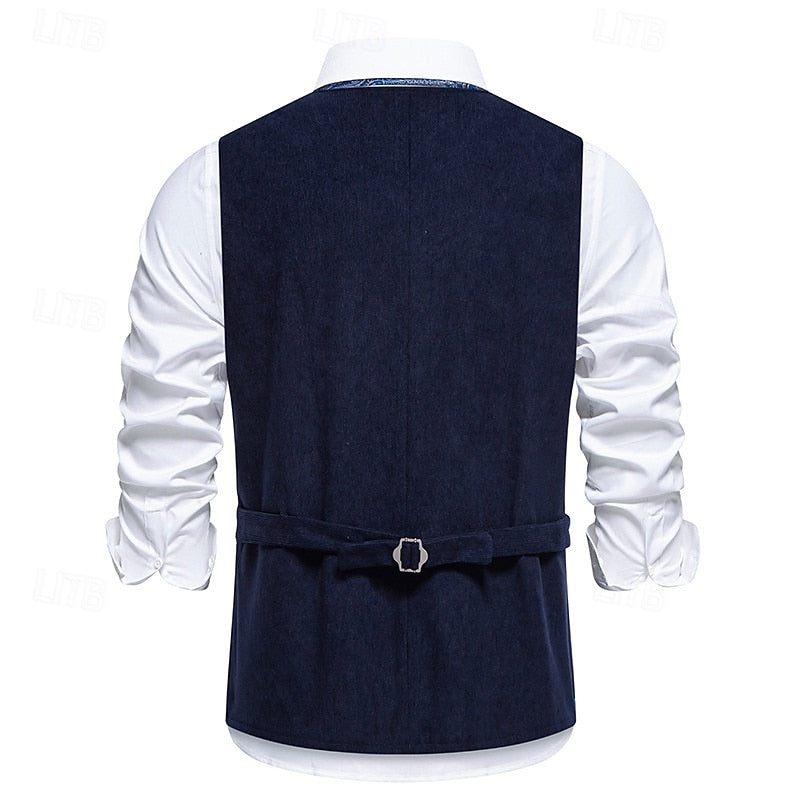 Jonah | Embroidered Floral Waistcoat
