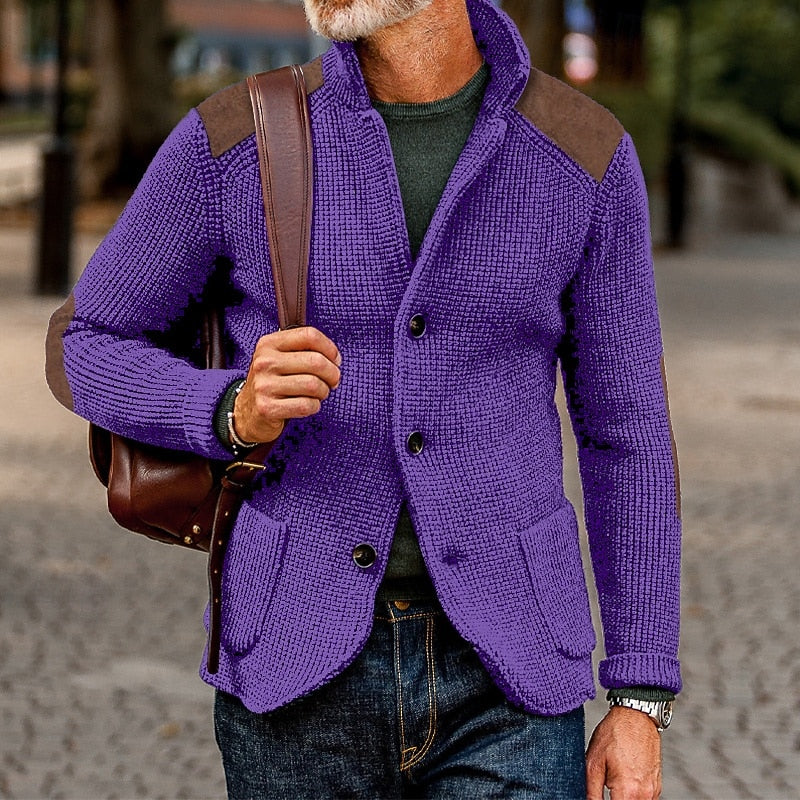 Baxter | Structured Stand-Collar Cardigan