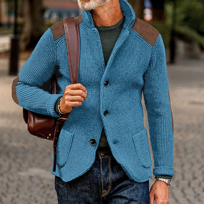 Baxter | Structured Stand-Collar Cardigan