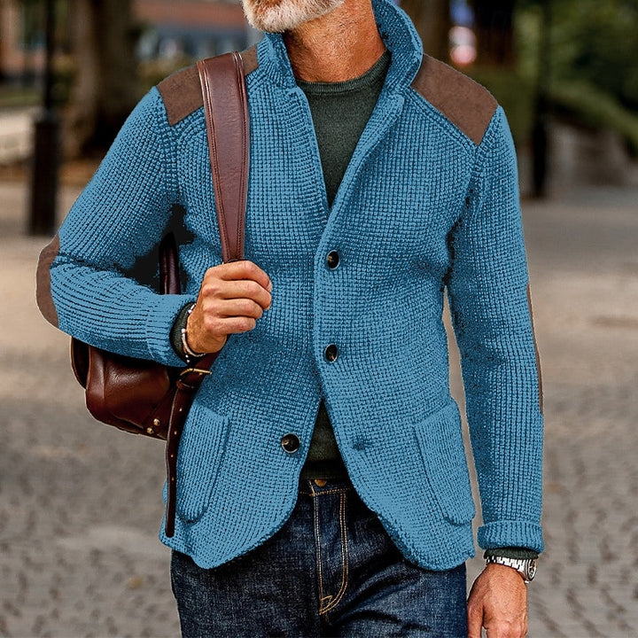 Baxter | Structured Stand-Collar Cardigan