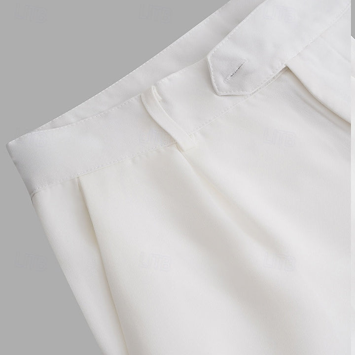 Preston Hollow | Tailored Straight-Leg Trousers