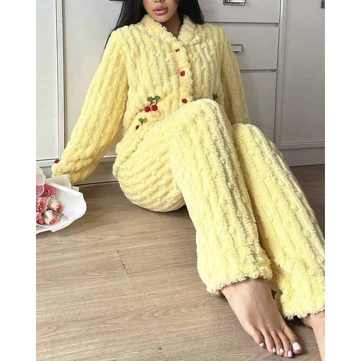 Delilah | Cosy Cherry Two-Piece Set