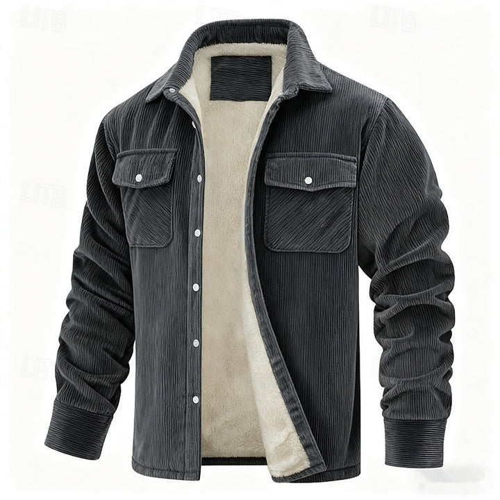 Dalton | Ribbed Fleece-Lined Jacket