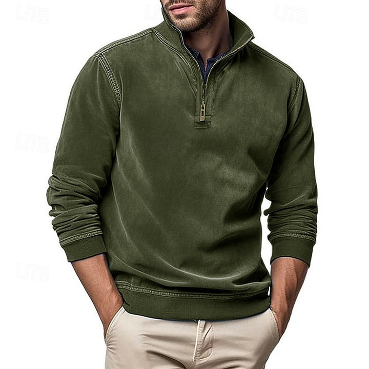 Holden | Refined Quarter-Zip Sweatshirt