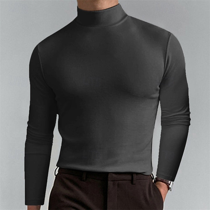 Landon | Refined Mock-Neck Turtleneck